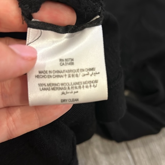 EUC BCBG Black Cardigan Size Small - Picture 6 of 7